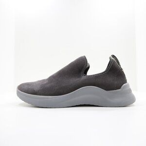 Seven7 Electra Gray Suede Lightweight Comfort Slip On Sneakers - Women's 9